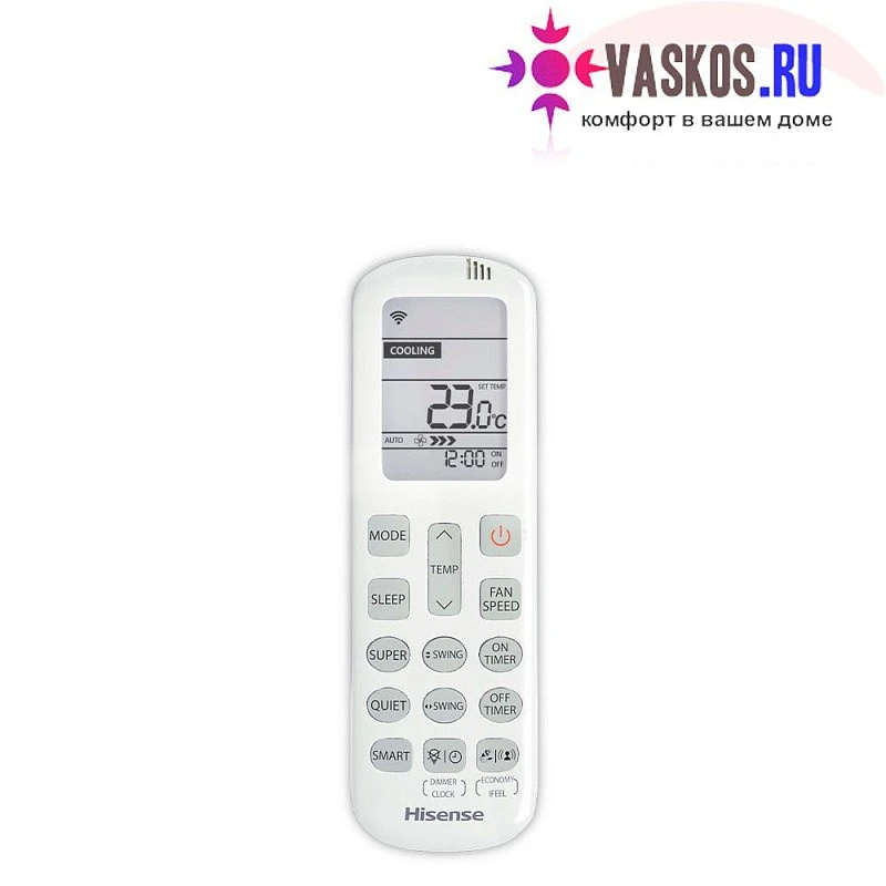 Мультисплит-система Hisense AMW5-36U4RQC на 3 комнаты (25 + 35 + 35 м²) SMART