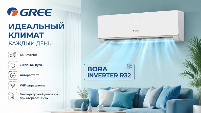 GREE серии BORA INVERTER R32