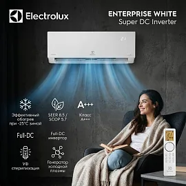 Electrolux EACS/I-09HEN-WHITE/N8_24Y серии ENTERPRISE WHITE